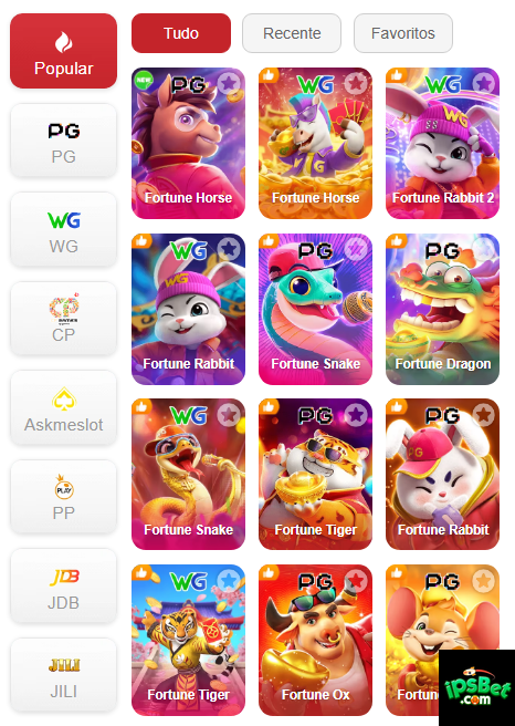 Experiência de Jogos ipsbet.com